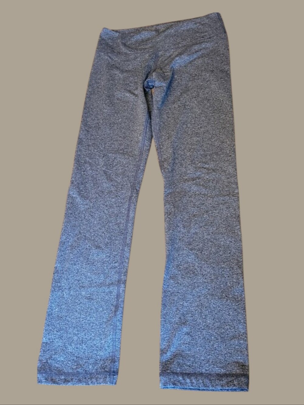 90 Degrees Heather Gray Stretch Flare Leggings